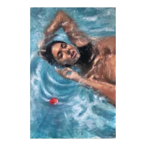 Carlos Antonio Rancano, Oil on Canvas Titled "Catch of the Day”, 2019