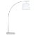 The angular arc of the stem of the Cloister Nickel Floor Lamp, the way the shade dangles, and the minimal shape of its...