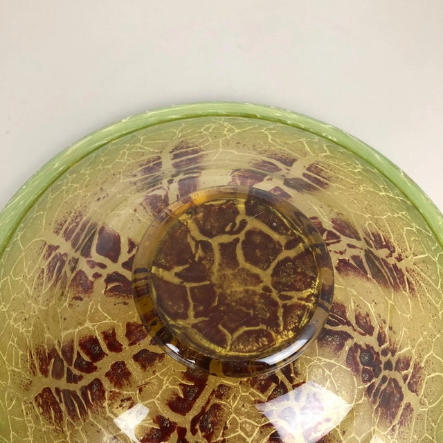 Vintage German Glass Bowl by Karl Wiedmann for WMF For Sale - Image 11 of 14