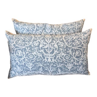 Pair of Vintage Fortuny Pergolesi Pillows For Sale