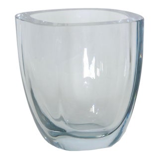 1930s Glass Vase Designed by Asta Strömberg For Sale