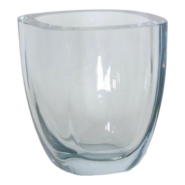 1930s Glass Vase Designed by Asta Strömberg For Sale