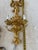 Vintage Italian Brass & Crystal Wall Sconces - a Pair For Sale - Image 6 of 7