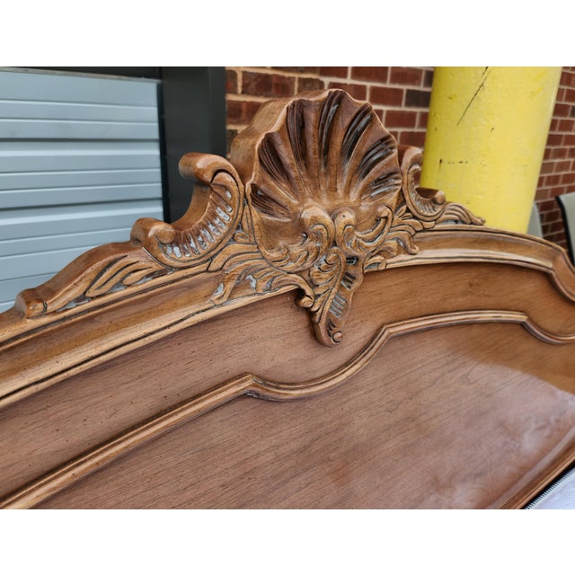 Tuscan Tuscan Style King Headboard For Sale - Image 3 of 9