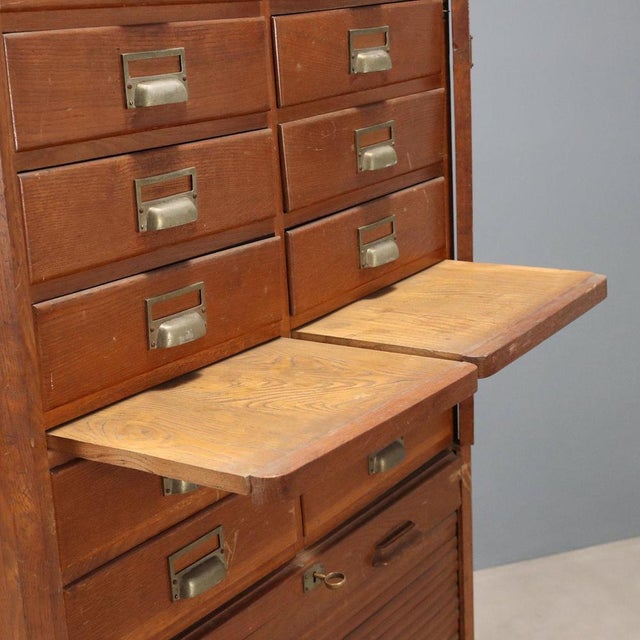 Art Nouveau Filing Cabinet For Sale - Image 6 of 10