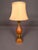 Early 20th Century French Pineapple Motif Table Lamp in Wood, Brass & Steel, Circa 1920 For Sale - Image 11 of 11