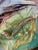 1980s Postmodern Textile Multimedia Original Framed Painting For Sale In Los Angeles - Image 6 of 10