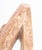 Postmodern Modernist Vintage Abstract Pink Marble Sculpture For Sale - Image 3 of 10