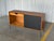 Winchendon Furniture “Planner Group” 1950s Paul McCobb Planner Group - Model 1514 Iron Base Credenza - Black Sliding Doors For Sale - Image 4 of 12
