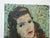 Mid 20th Century Mid 20th Century Impressionist Portrait of Woman in Red Dress Painting For Sale - Image 5 of 7