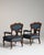 Pair of Louis XV Upholstered Armchairs, Rococo Style, United Kingdom, 19th Century For Sale In Greensboro - Image 6 of 12