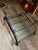 2000 - 2009 Brutalist Etruscan Style Wrought Iron Coffee Table With 3/4" Ogee Glass For Sale - Image 5 of 5