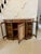 Superb quality antique Victorian burr walnut inlaid credenza having a superb quality burr walnut shaped top with an inlaid...