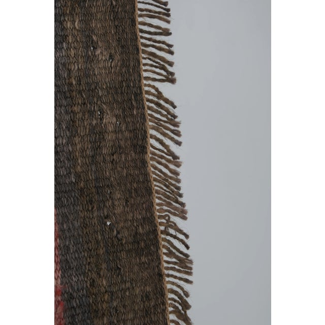 Mid 20th Century Vintage Turkish Kilim Runner 2'6'' X 12'2'' For Sale - Image 9 of 11