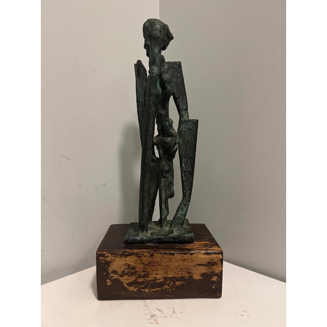 Mid-Century Modern 1962, Robert Thomas (1924-1987), Midcentury Bronze Sculpture, “Herm” For Sale - Image 3 of 8
