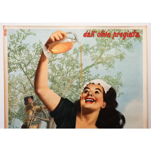 Date: 1950 Size: 39.5 x 55.5 inches Artist: Gino Boccasile This charismatic original Italian advertising poster was...