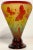 Yellow Early 20th Century Le Verre Francais 'Papillons' French Cameo Art Glass Vase For Sale - Image 8 of 11