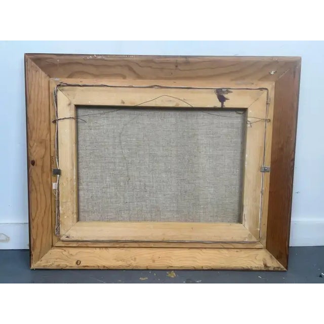 Alex Bloch Quiet Country Road Oil on Canvas Signed & Framed 2000' S For Sale - Image 16 of 16