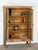 Mid-Century Modern Mid-Century Modern Danish Oak Display Cabinet with Leaded Glass Doors, 1960s For Sale - Image 3 of 14
