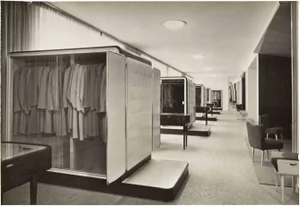 Raymond Loewy, Detail of NK Department Store, 1940s, Photograph