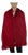 Louis Vuitton Red Thick Wool & Silk Scarf For Sale
