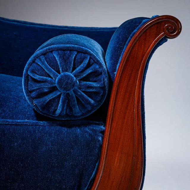Antique French Chaise Lounge, 1830 For Sale - Image 11 of 12