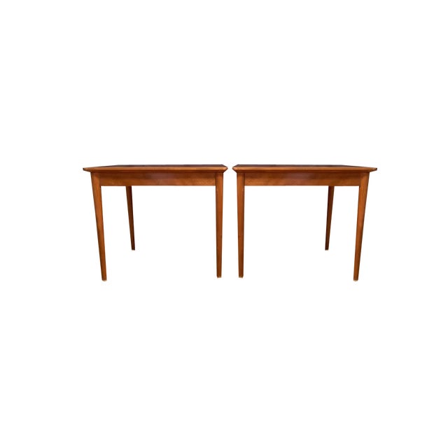 Mahogany Side Tables, Denmark, 1950s, Set of 2 For Sale
