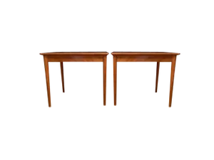Mahogany Side Tables, Denmark, 1950s, Set of 2