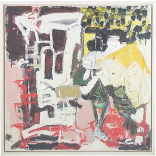 Christel Maria Nolle, Landscape, Oil on Canvas, 1995 For Sale