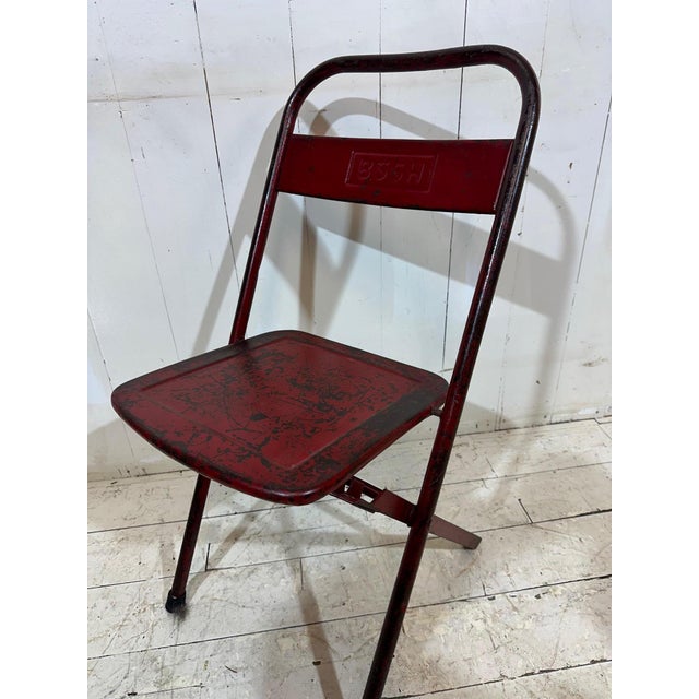 1940s Military Folding Chairs, Europe, 1940s, Set of 4 For Sale - Image 5 of 18