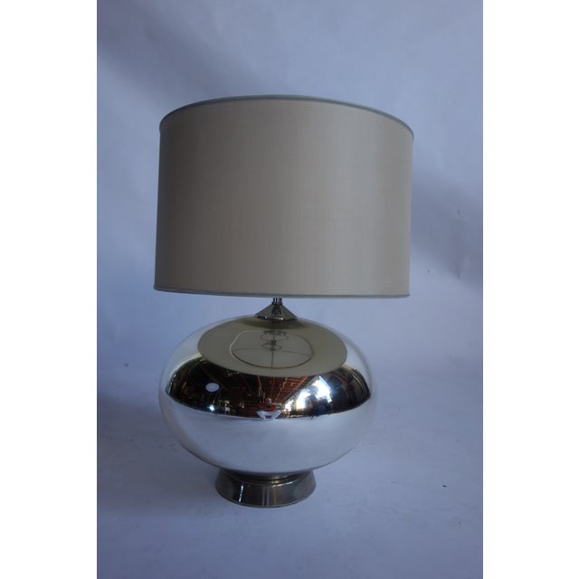 Mercury Glass Table Lamps - Pair For Sale In San Francisco - Image 6 of 9