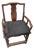 Late 19th Century Chinoiserrie Mahjong Chair For Sale