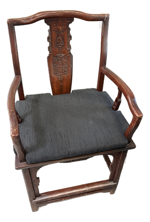 Late 19th Century Chinoiserrie Mahjong Chair