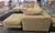 This fantastic sectional features 7 pieces that can be combined in numerous configurations and sits on a recessed base...