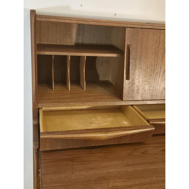 Vintage Scandinavian Secretaire in Teak, 1960s For Sale - Image 10 of 15