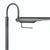 Its aerodynamic design with an adjustable shade, evoking a bird-like silhouette, makes this lamp a functional piece of...