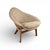 Mid-Century Modern Adrian Pearsall for Craft Associates Coconut Lounge Chair, C. 1960s For Sale - Image 3 of 12