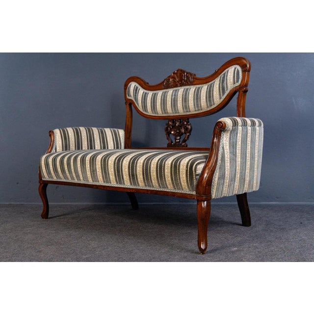 Art Nouveau Sofa, Early 20th Century For Sale - Image 10 of 16