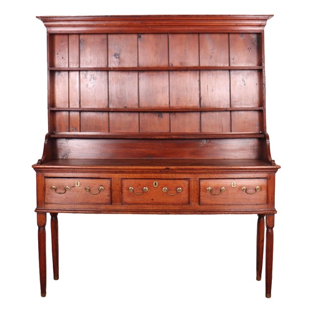 English Dresser in Pine For Sale