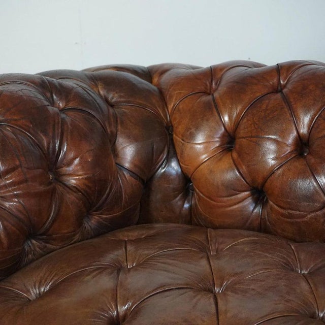 1920s Vintage Chesterfield Sofas, 1920s, Set of 2 For Sale - Image 5 of 12