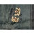 1930s Blue Solid Shou Symbols Floral Antique Chinese Peking Knotted Wool Rug For Sale - Image 4 of 10