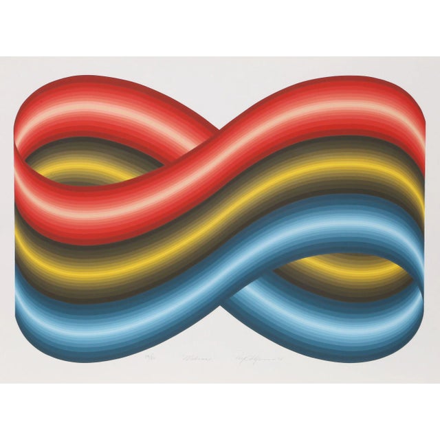 Roy Ahlgren "Mobius" Serigraph For Sale