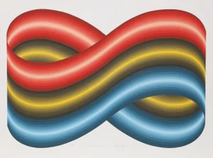Roy Ahlgren "Mobius" Serigraph