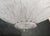 Italian 1960s Italian Clear Graniglia Murano Leaves Flush Mount For Sale - Image 3 of 10
