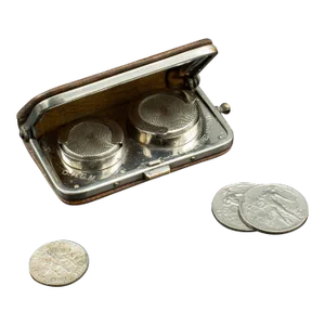 1910's Antique German Gentleman's Pocket Coin Holder