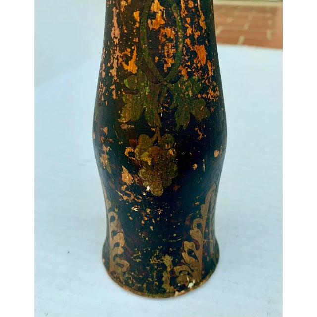 Italian Pepper Mill Florentine Gilt Grinder For Sale - Image 4 of 6