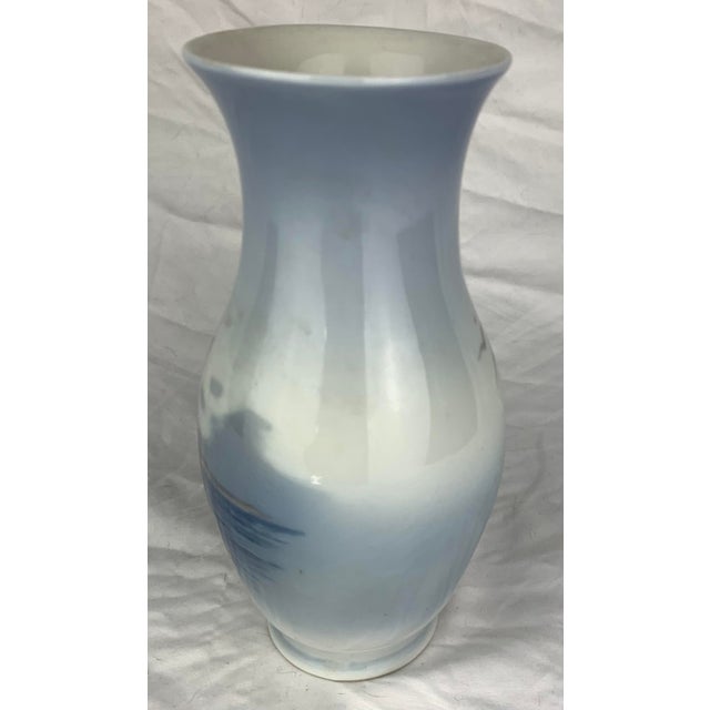 Royal Copenhagen porcelain Art Nouveau vase