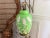 1960s 1970s Green Palm Ginger Lamp & Shade For Sale - Image 5 of 18