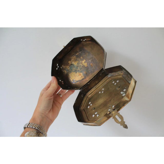 Vintage Brass Cricket Trinket Box For Sale - Image 11 of 12