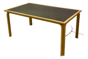 Danish Beechwood Dining Table by Thygesen and Sorensen for Magnus Olesen, 1970s